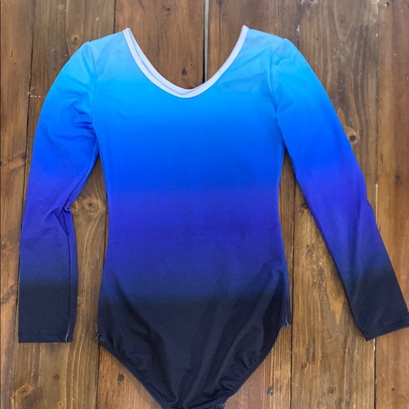 Gymnastics Leotards Blue and Pink Set - Picture 5 of 14